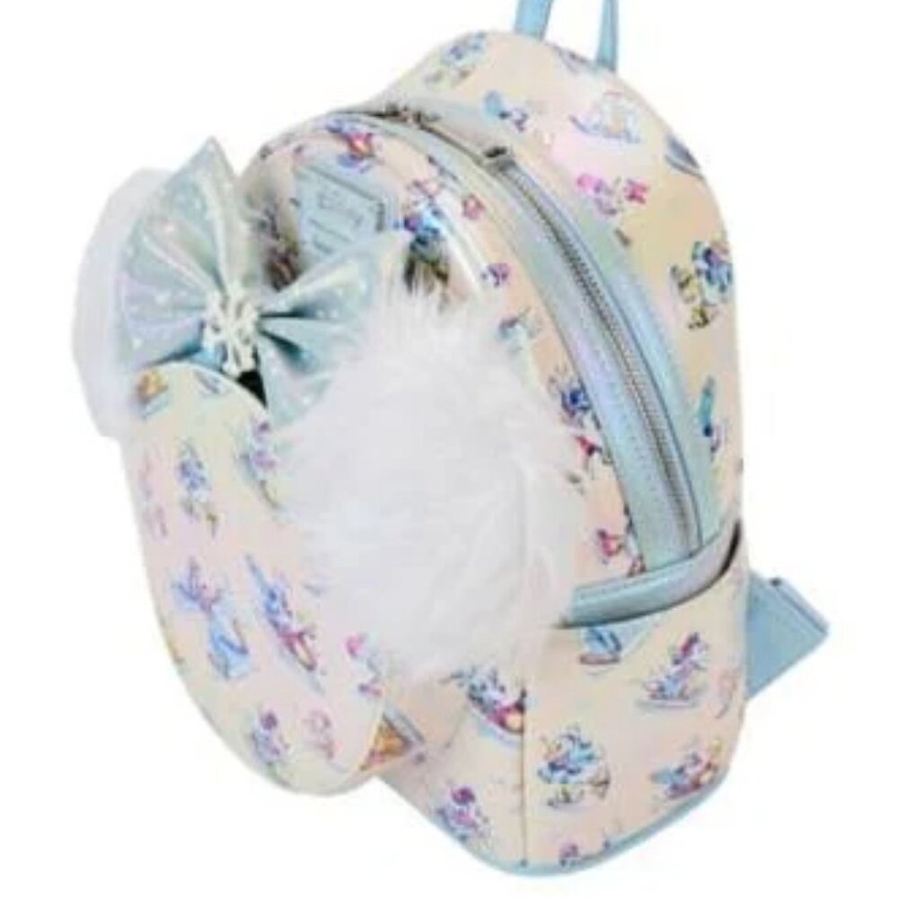 Loungefly Mickey Mouse and Friends Winter Wonderland Mini Backpack and Ears Head - Picture 3 of 8